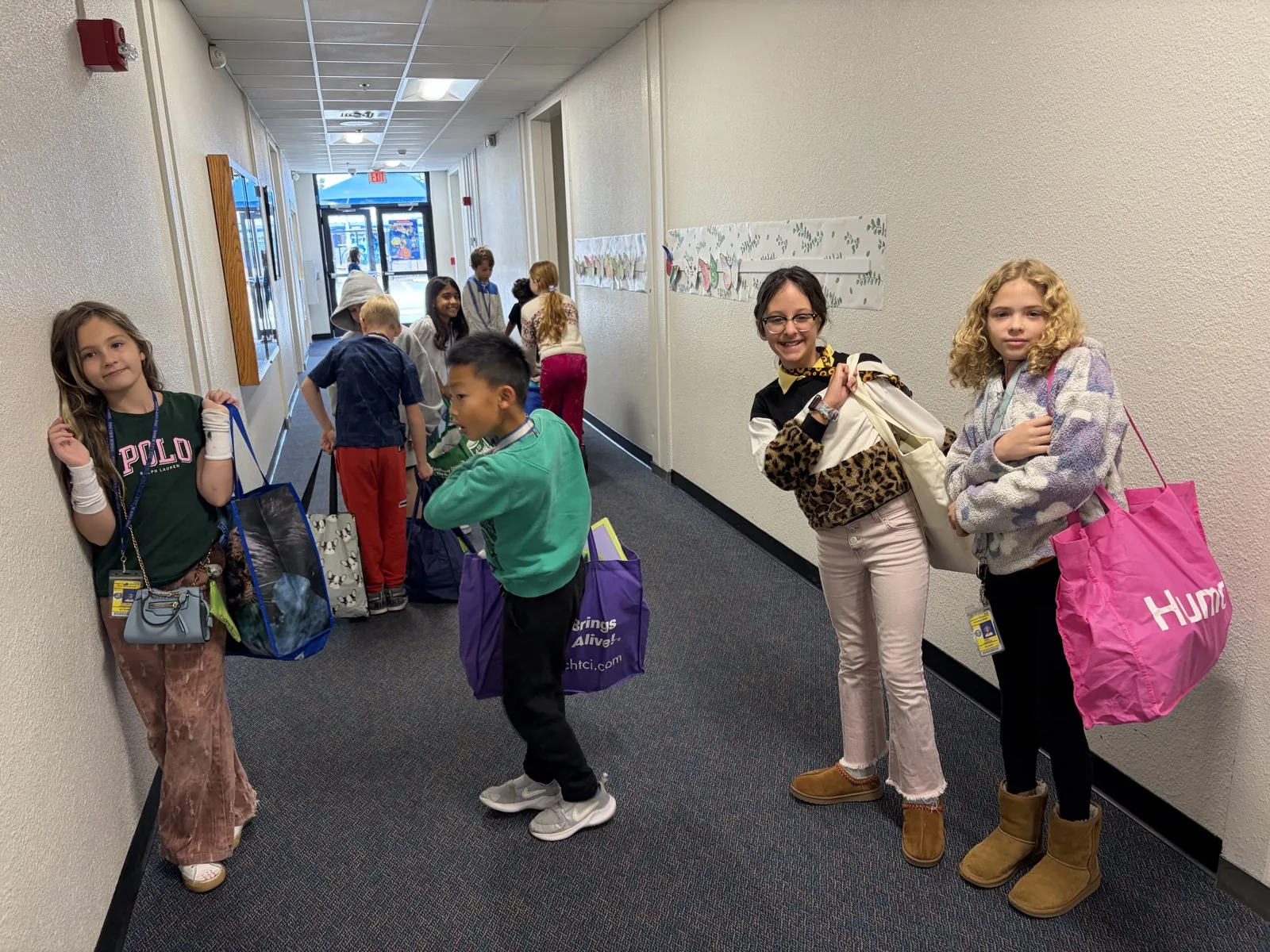 Book sorting, donation drop-off, Free Book Fairs distribution at Tuttle Elementary