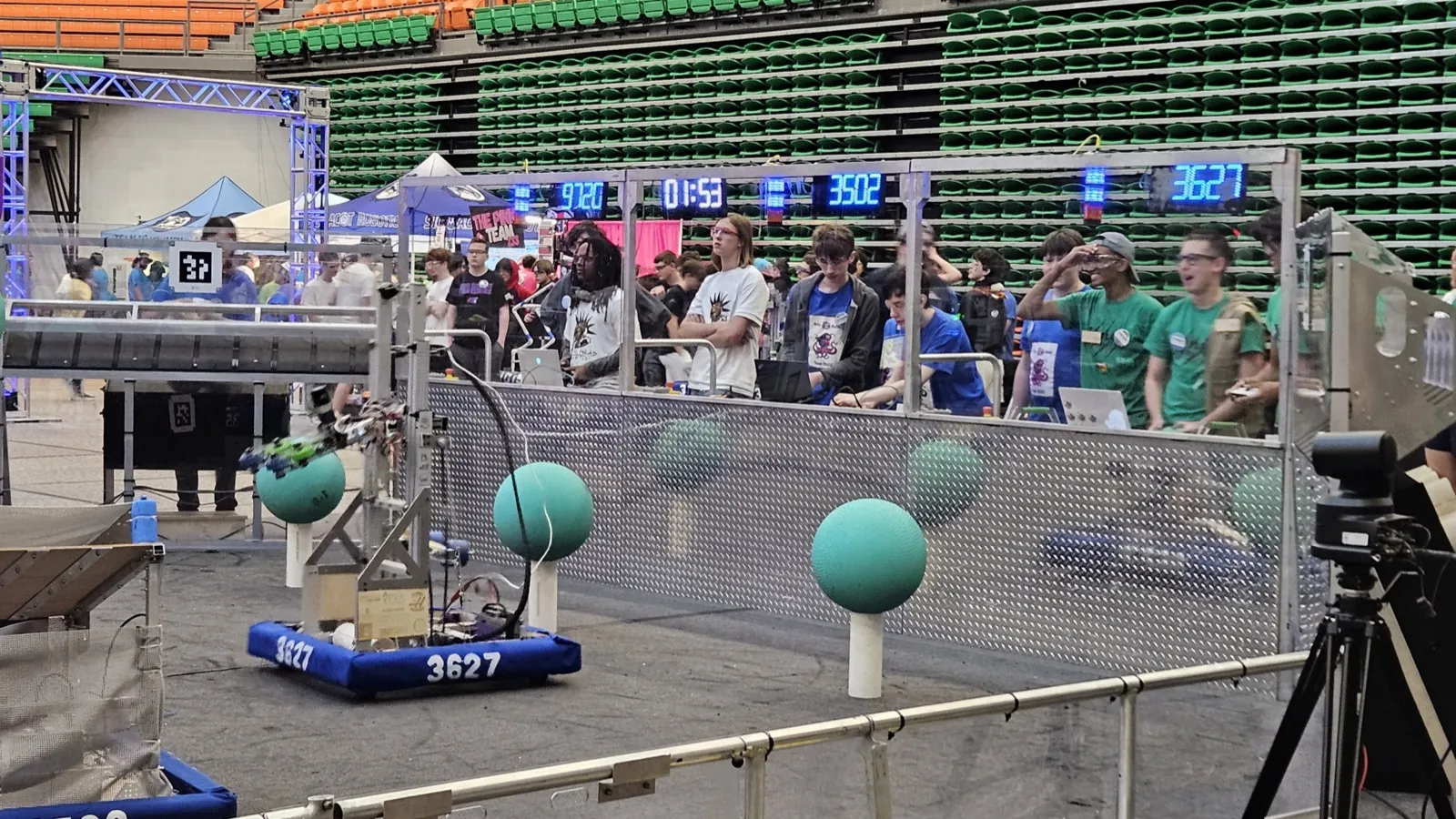 Jungle Robotics at competition